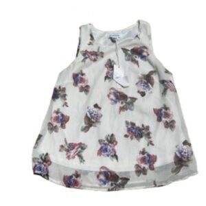 Glamorous Floral Sleeveless Top swing‎ tank small